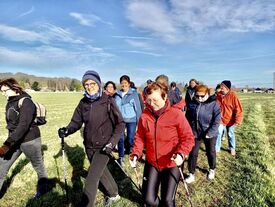 Marche dominicale à Faumont