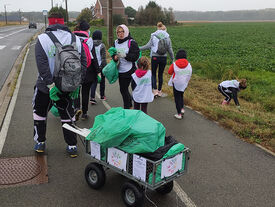 Participation à l'opération Nettoyons la Nature