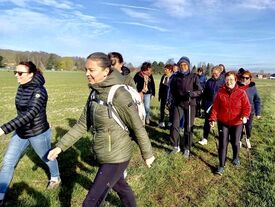 Marche dominicale à Faumont
