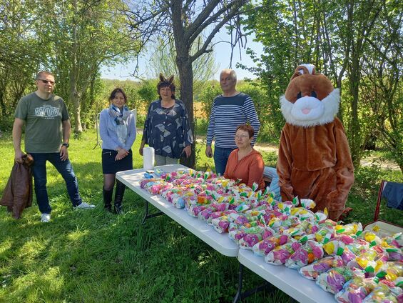 Les organisateurs au rendez-vous pour cette nouvelle édition de la Chasse à l'Œuf