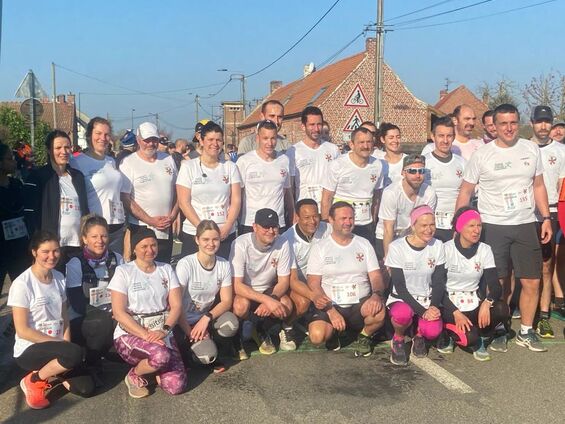 Photo de groupe de l'équipe Courir de l'Entente Sportive et Gymnique Faumontoise