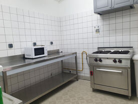 Cuisine de la salle du foyer 