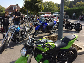 Rassemblement de motos