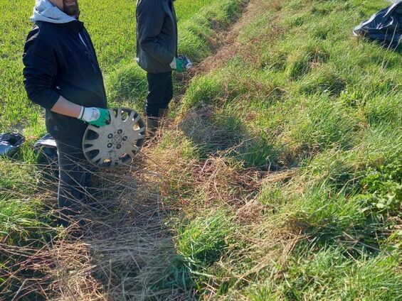 Opération Nettoyons la Nature du 19 Mars 2022 à Faumont